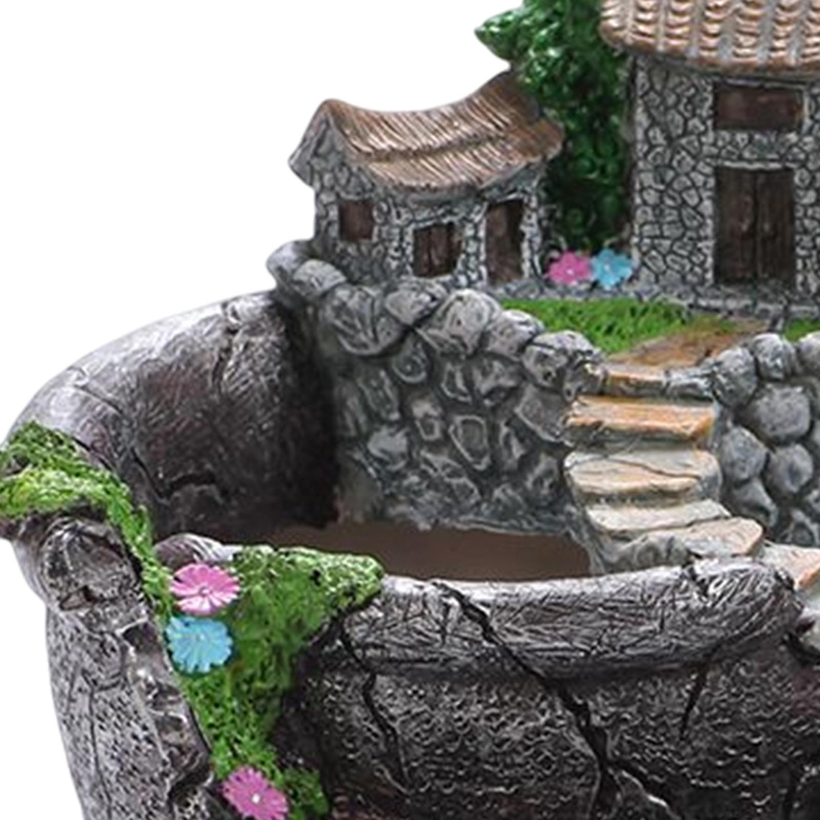 Bonsai Garden Design - Blumentopf-Feengarten-Design, Mikrolandschaftsornament für den Balkon