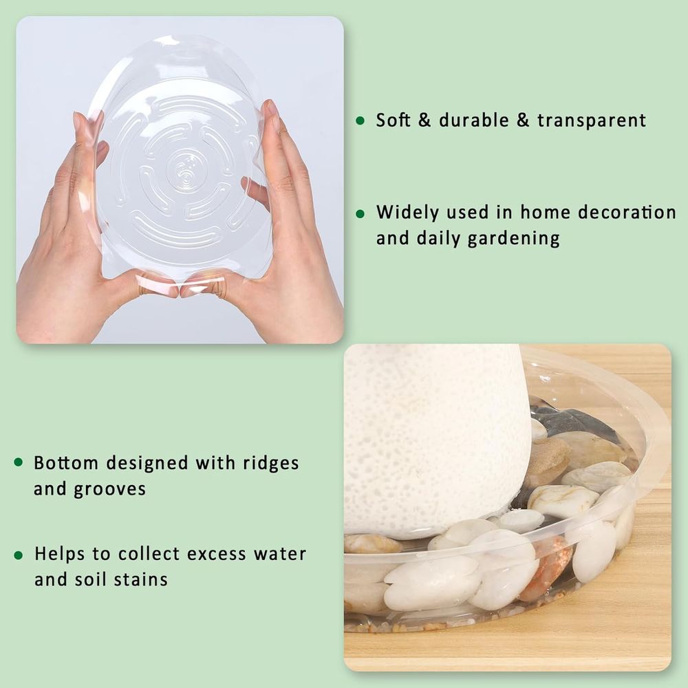 40 Stück Transparente Pflanzun – Drip Tray Saucer Bewertung und Preis