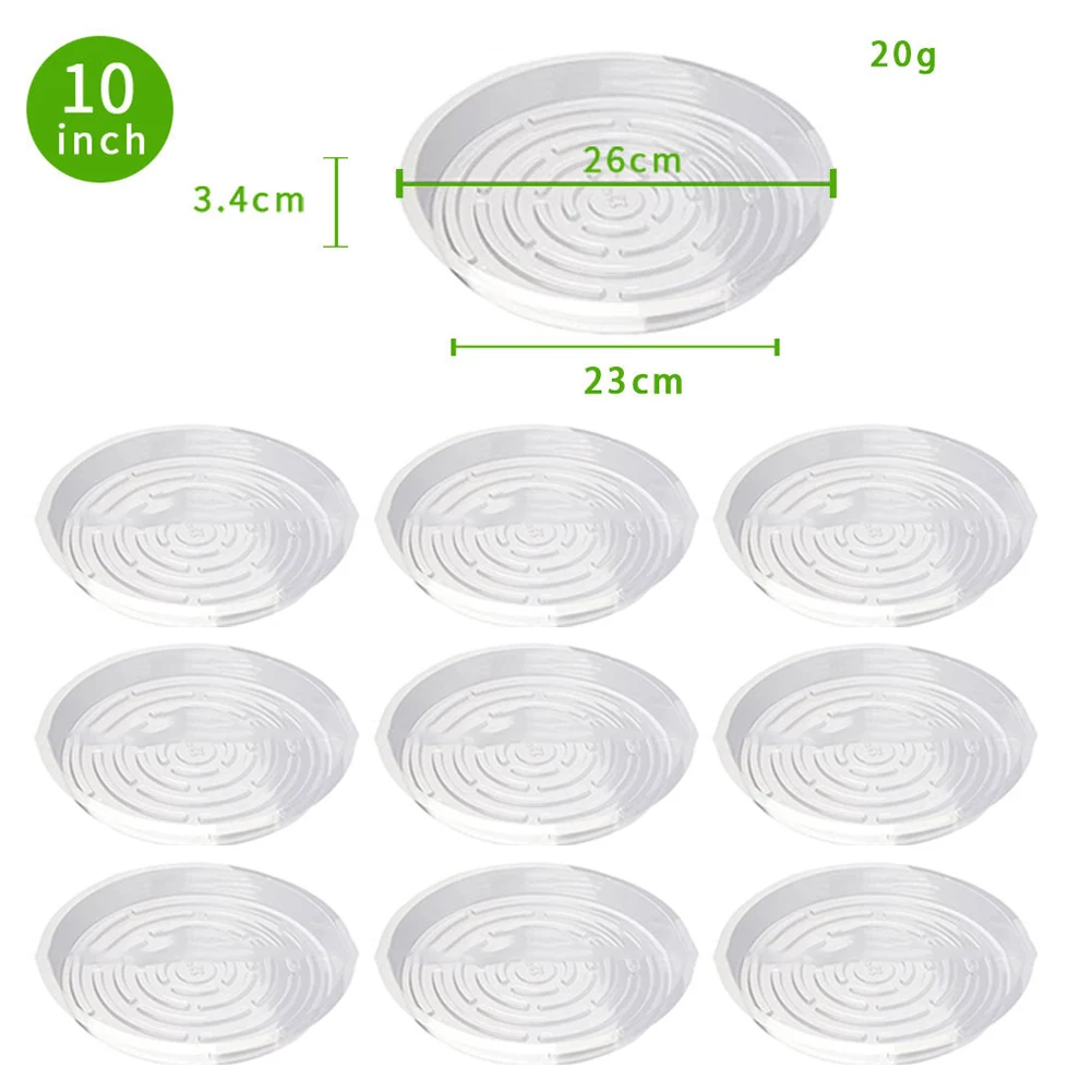 10/24 stücke Kunststoff Pflanz – Drip Tray Saucer Bewertung und Preis