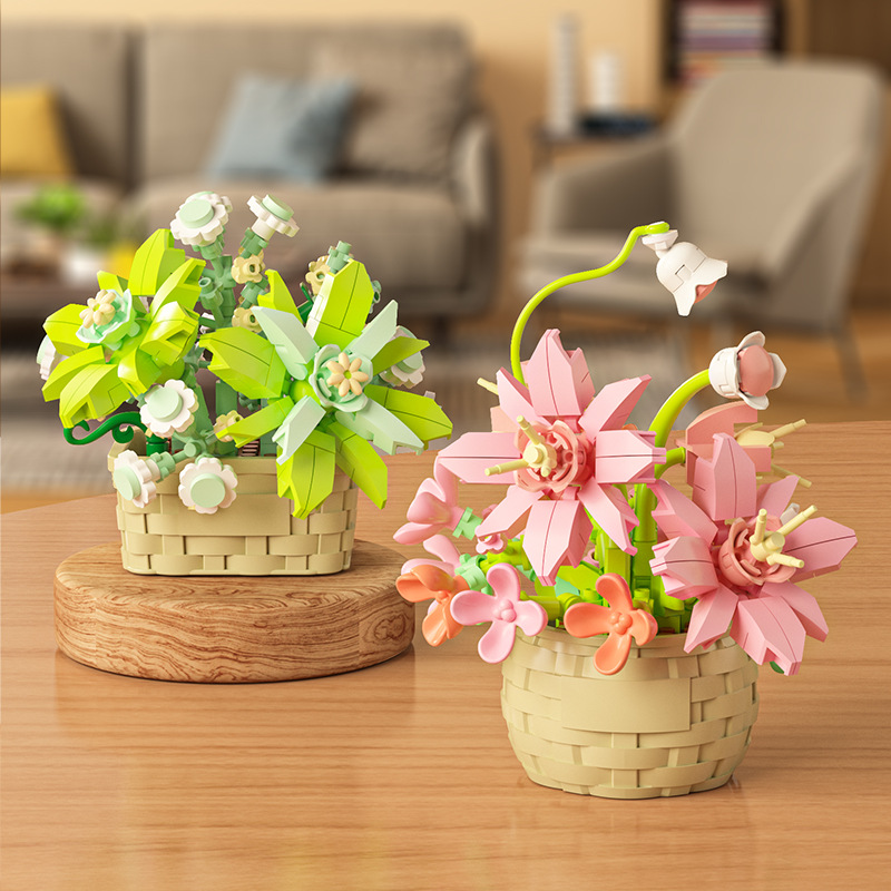 DIY MOC Topf Rose Sonnenblumen – Bonsai Garden Experts Bewertung und Preis