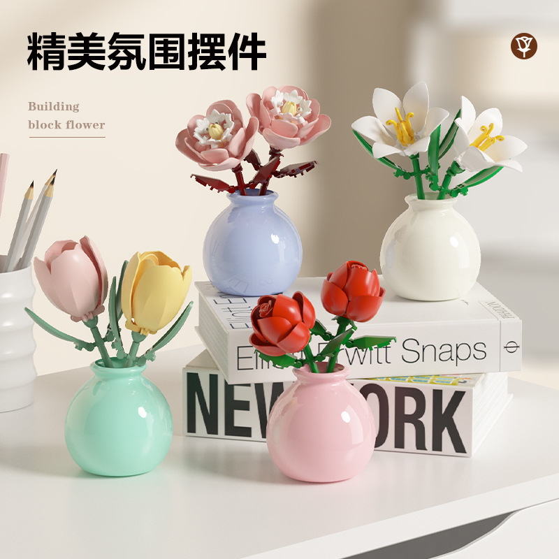 DIY MOC Blumenstrauß Rose Sonn – Bonsai Garden Experts Bewertung und Preis