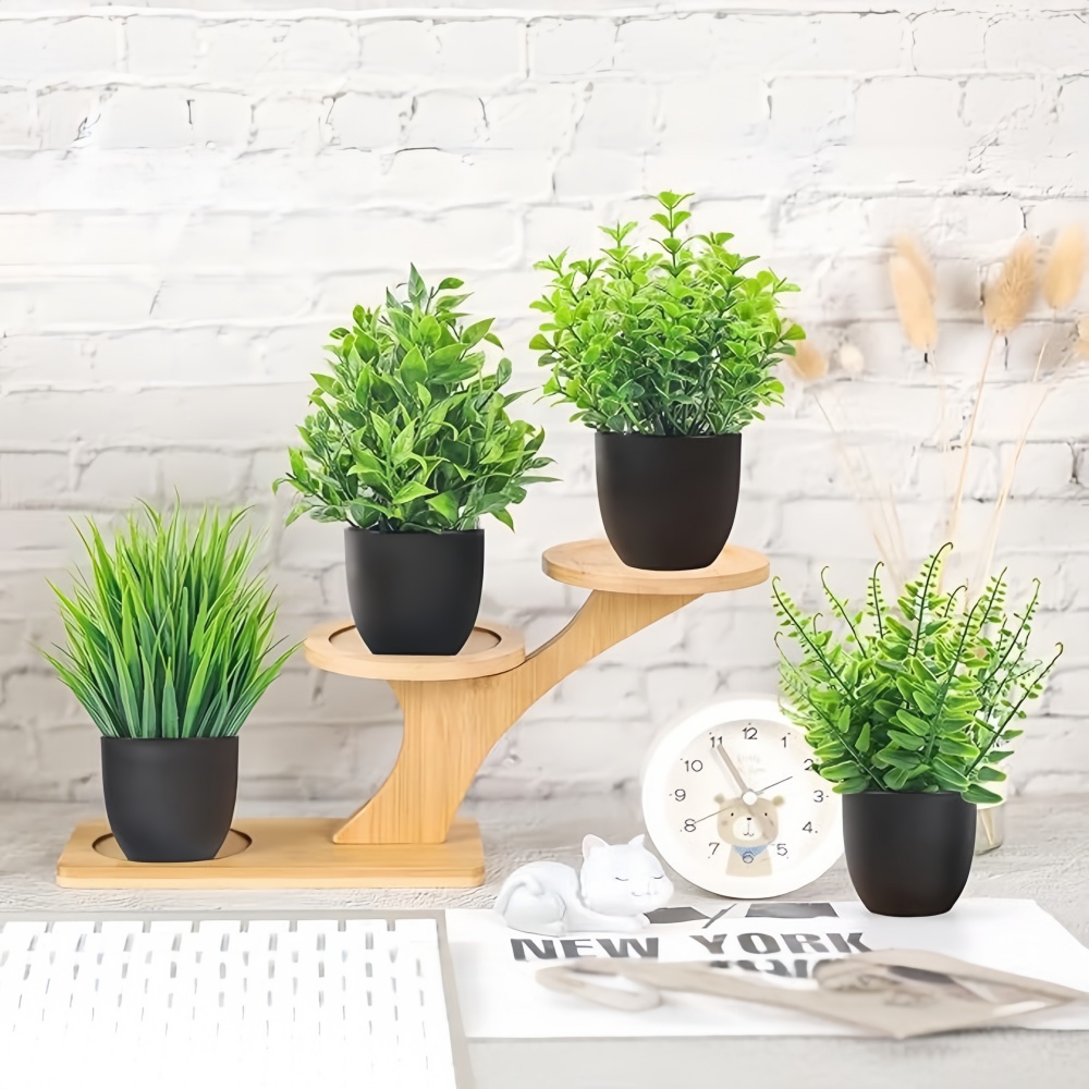 4-teiliges Set Mini Künstliche – Bonsai Garden Ideas Bewertung und Preis