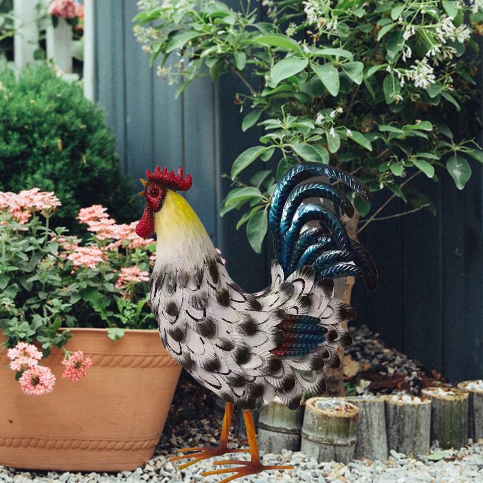 Metall Hahn Dekoration Huhn Ho – Bonsai Garden Ideas Bewertung und Preis