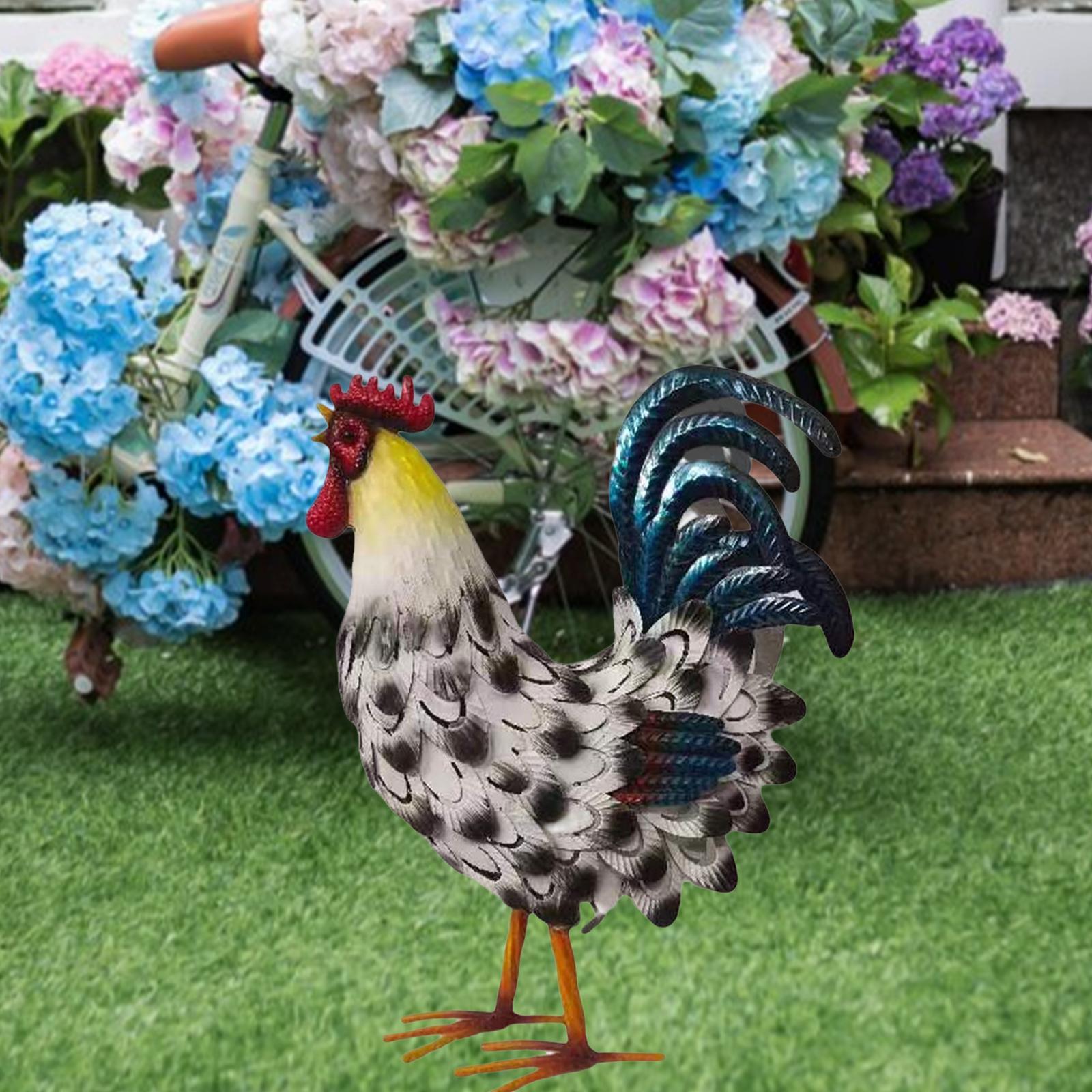 Metall Hahn Dekoration Huhn Ho – Bonsai Garden Ideas Bewertung und Preis