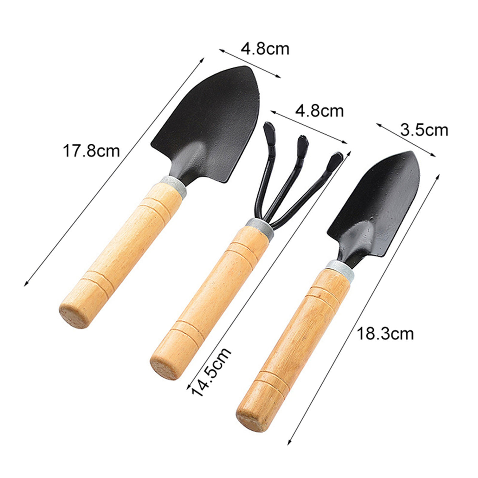 3-teiliges Mini-Gartengeräte-S – Bonsai Garden Rake Bewertung und Preis