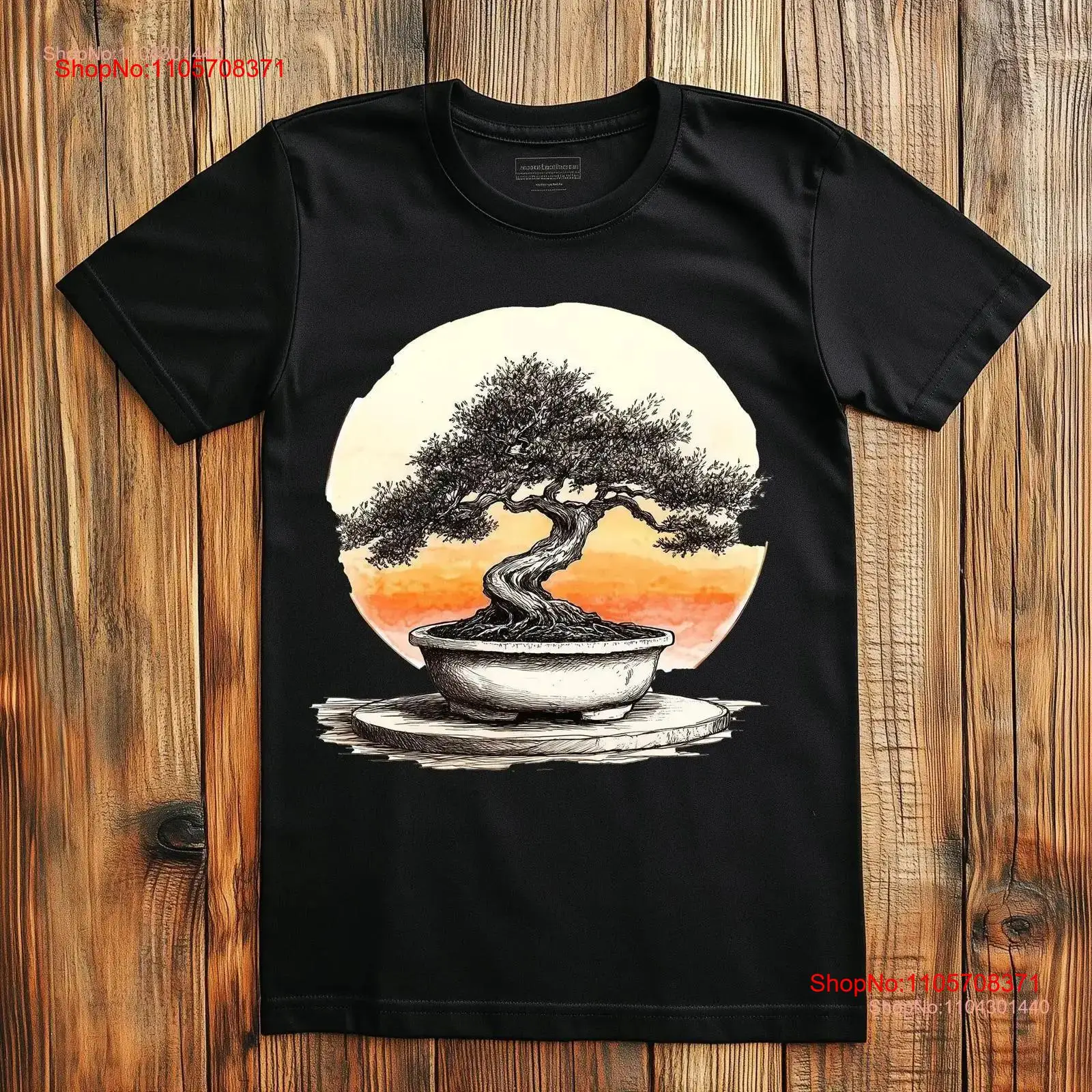 Japanisches Bonsai-Baum T-Shir – Bonsai Garden Design Bewertung und Preis
