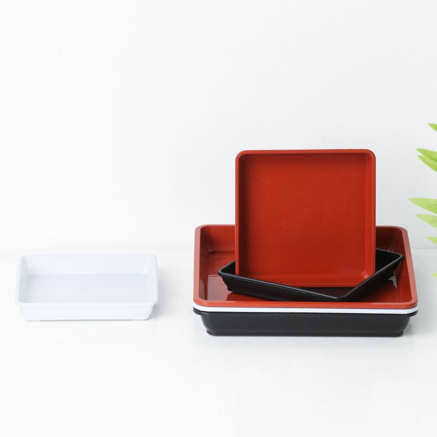 Quadratische Form Kunststoff U – Drip Tray Saucer Bewertung und Preis
