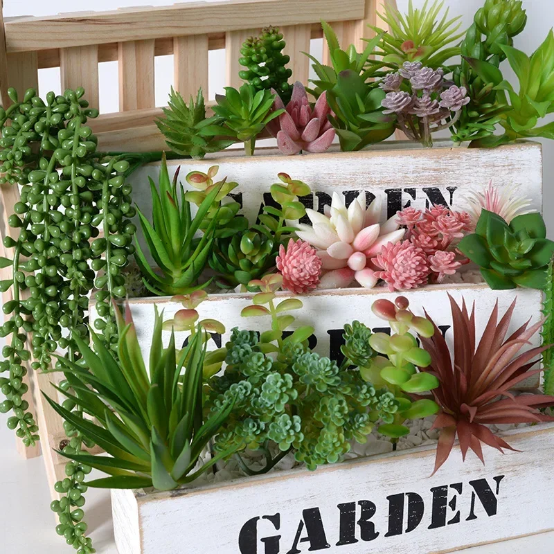 10/20 Stück PVC-Sukkulenten, g – Bonsai Garden Ideas Bewertung und Preis