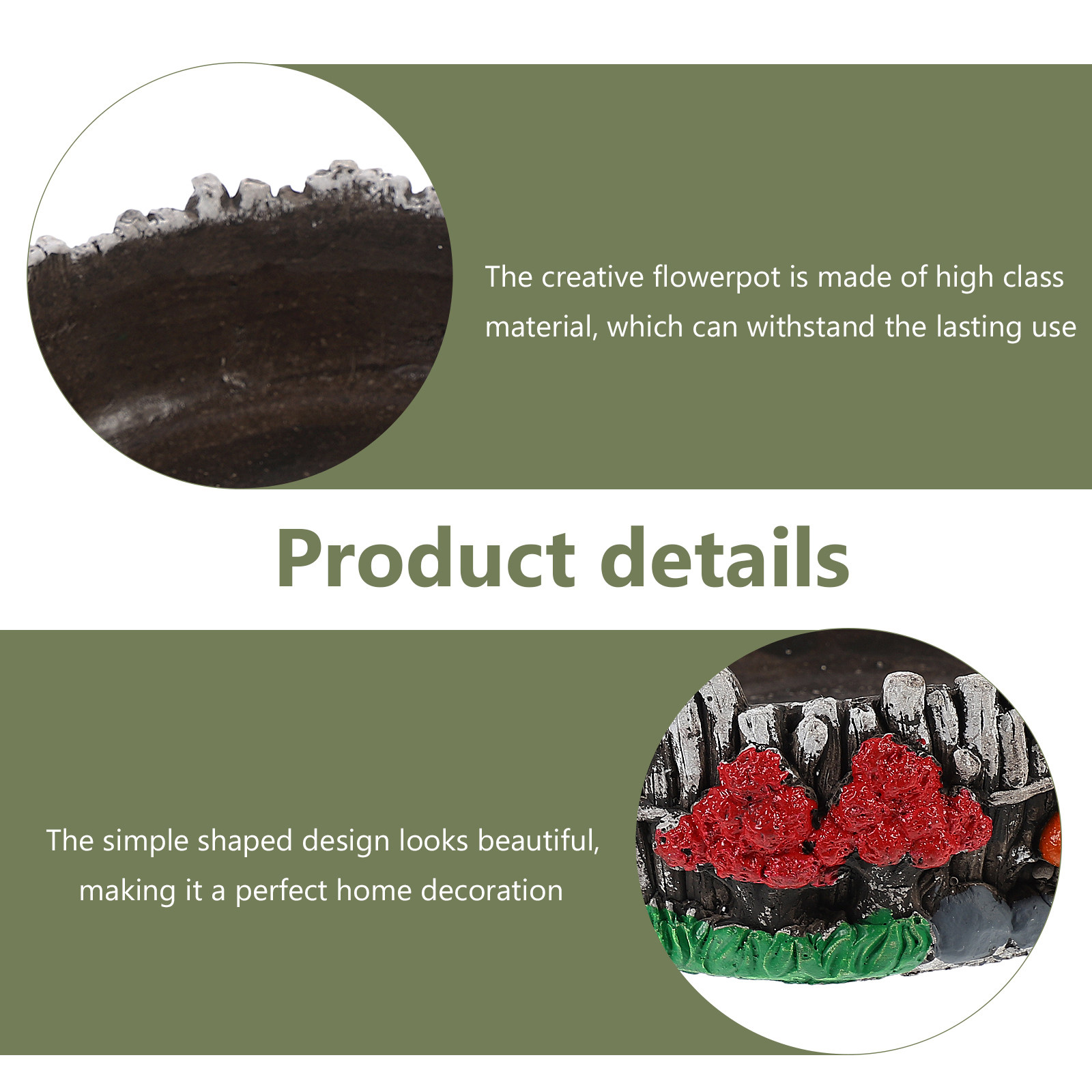 1 Stück Kreativer Zement-Blume – Bonsai Garden Design Bewertung und Preis